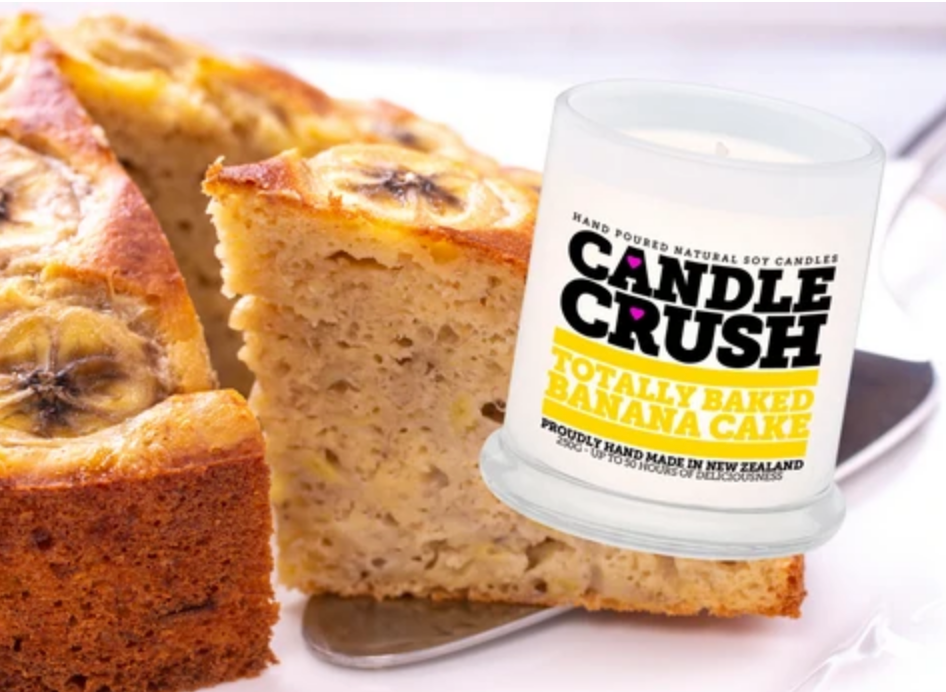 BANANA CAKE CANDLE